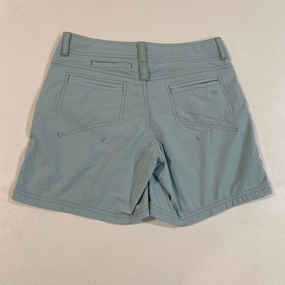 Athleta Trek Utility Shorts Women’s Size 2 – Light Blue Hiking Outdoor Quick Dry - Picture 2 of 10